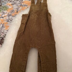 Tea Collection Olive Corduroy Kids Overalls